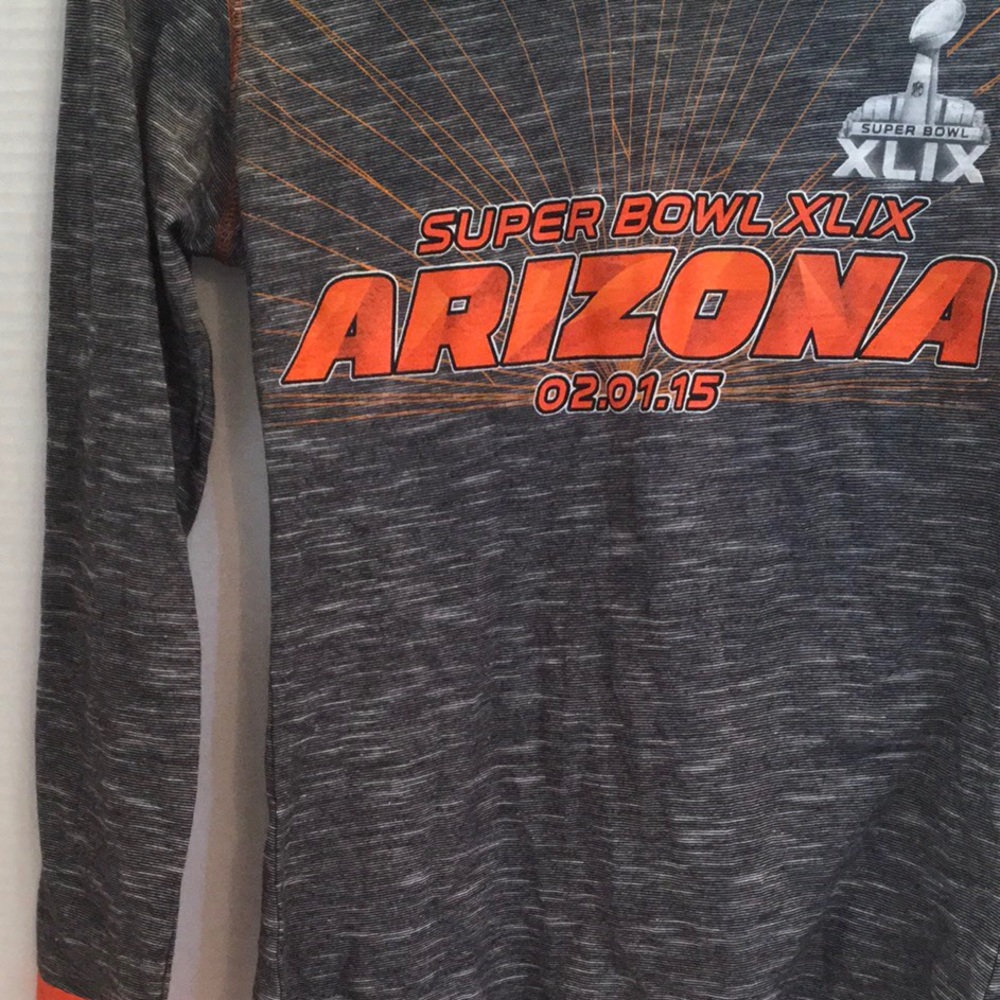 NWT Super Bowl XLIX 2015 ARIZONA NFL TOP SMALL - Picture 4 of 8